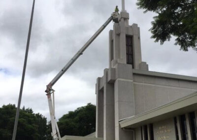 Cleaning Of The Mormon Temple At Pennant Hills Rd Carlingford 2017 - During