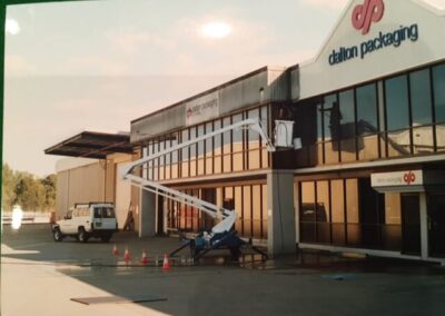 Cleaning Of Heavily Stained Factory At 350 Edgar St Greenacre Next To Bankstown Airport 2005 - During